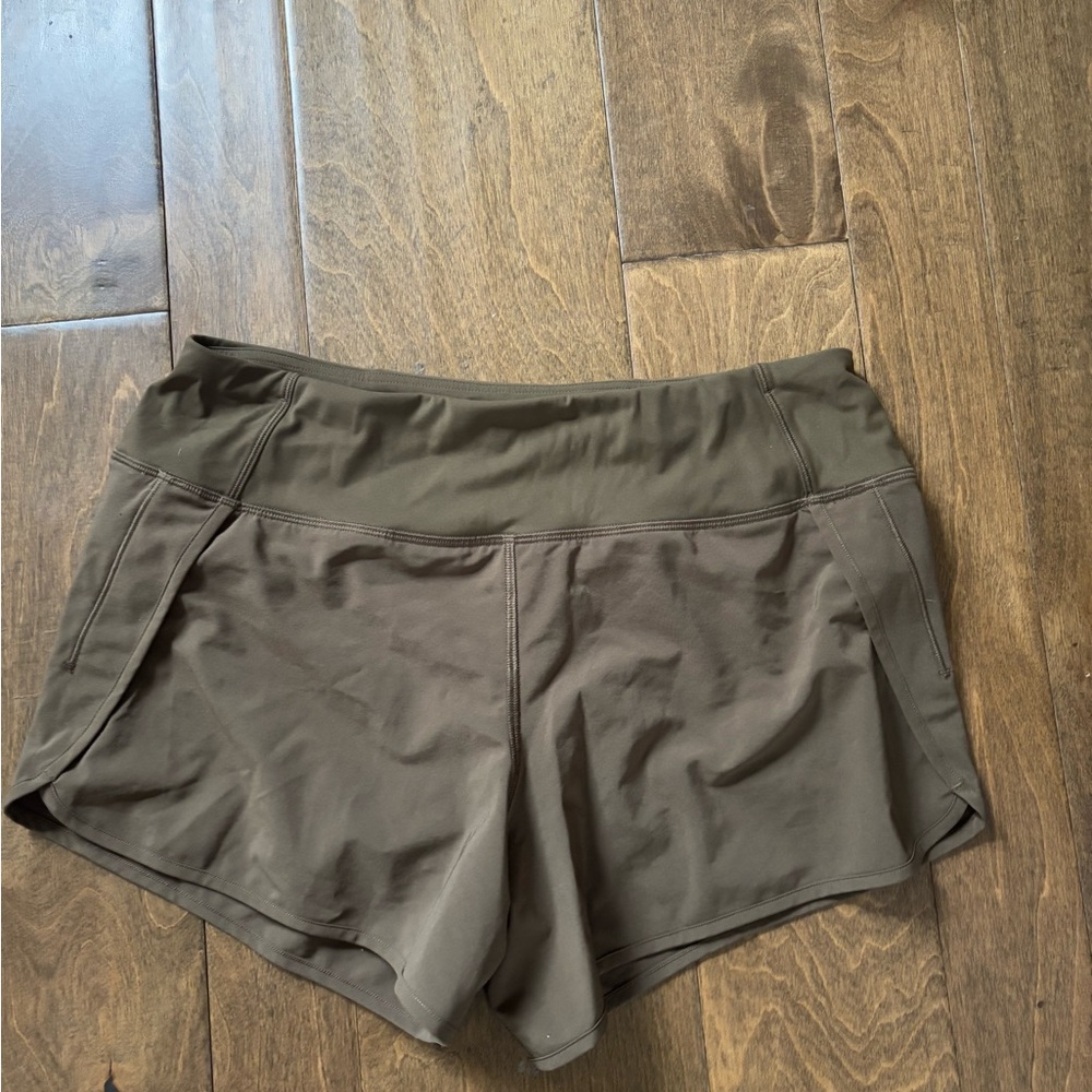 Olive Green Women's Shorts